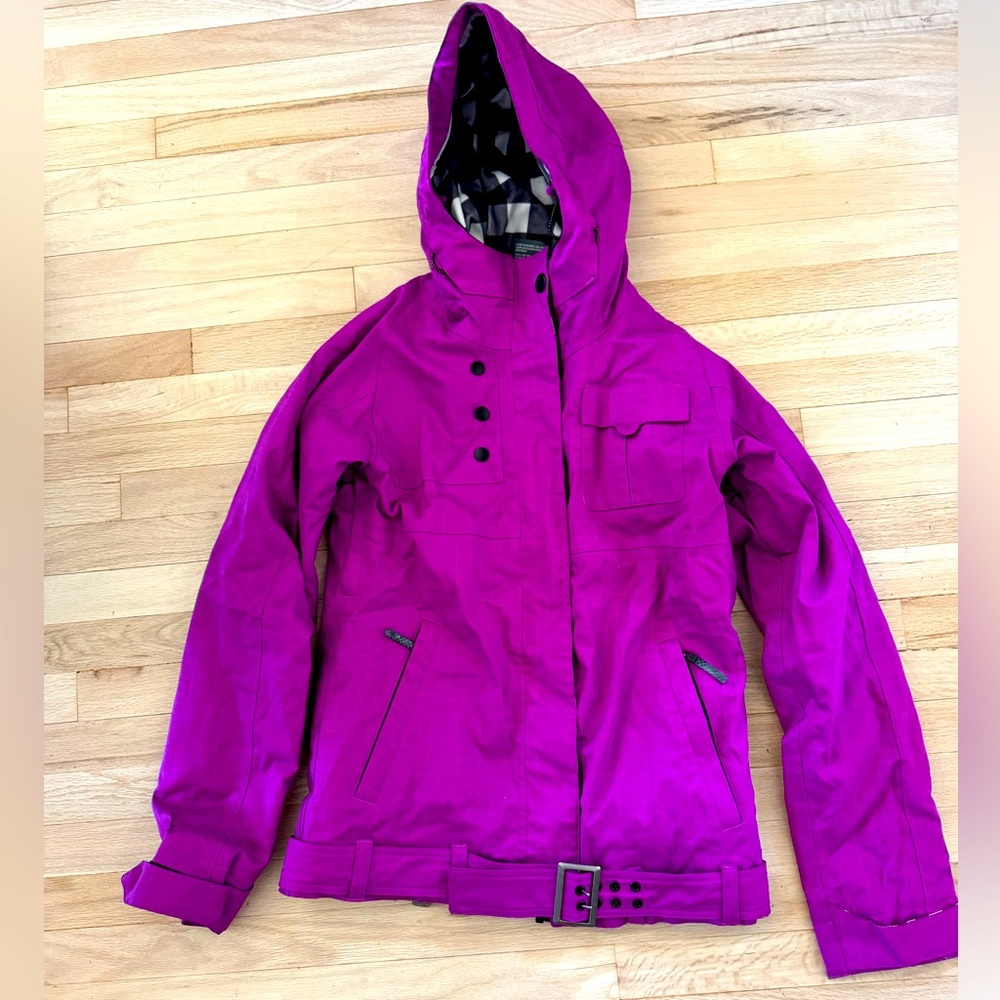Ride snowboard Women's Purple Jacket - size XS